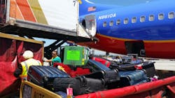 In LA, the airline pushes through more than 30 million pounds of cargo every year. That&rsquo;s over 80,000 pounds a day, about the same weight as one empty 737-700.