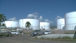 The release occurred from a leak in the bottom of ASIG's tank #2. The above ground storage tank has a 68,500 barrel capacity. The release occurred from a leak in the bottom of ASIG's tank #2. The above ground storage tank has a 68,500 barrel capacity.