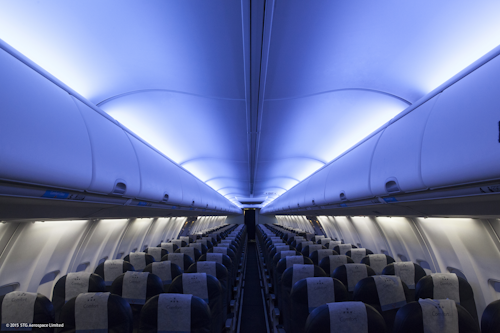 Stg Aerospace Wins Led Cabin Mood Lighting Contract With Thomson