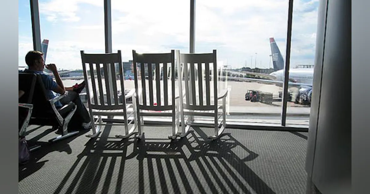 Why Rocking Chairs Ended Up In Airports | Aviation Pros