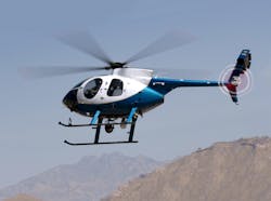 MD 500E Helicopter