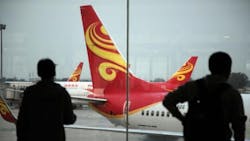 Hainan Airlines has completed the country's first commercial flight using biofuel, made from waste cooking oil. Hainan Airlines has completed the country's first commercial flight using biofuel, made from waste cooking oil.