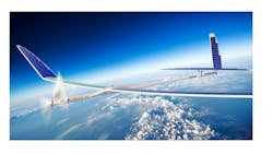 The original plane, which has a 164-foot wingspan and measures 350-feet long—is entirely solar powered. Titan is now reportedly working on a helicopter-like version that would be capable of hovering in place, helping provide more consistent coverage. The original plane, which has a 164-foot wingspan and measures 350-feet long—is entirely solar powered. Titan is now reportedly working on a helicopter-like version that would be capable of hovering in place, helping provide more consistent coverage.