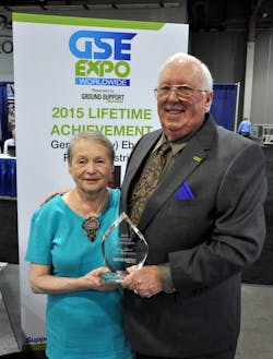 PAGE Founder Jerry Eberle was honored with a Lifetime Achievement Award.