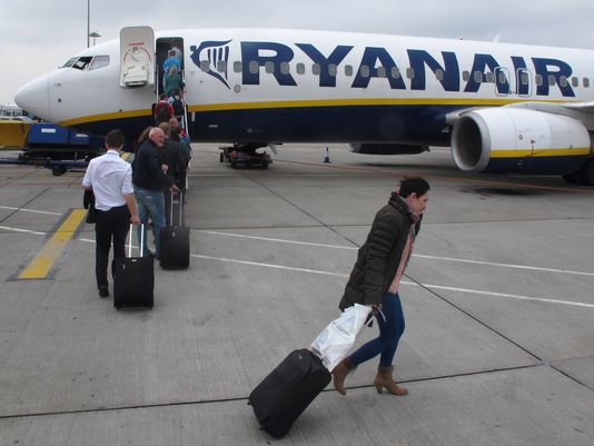 Airline says it hopes to fly to as many as 14 U.S. cities from about the same number of bases in Europe.