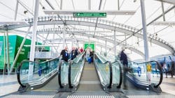 Brisbane Airport was rated 20th in the list of the world's top 100 airports and best in Australia, ahead of Sydney (21st). Brisbane Airport was rated 20th in the list of the world's top 100 airports and best in Australia, ahead of Sydney (21st).