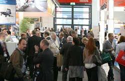 Currently some 460 exhibitors from 37 countries cover a net floor space of more than 25,000 square meters indoors and outdoors. Many exhibitors have booked larger stand space at this year’s inter airport Europe in order to present a wider range of their innovative equipment to visitors. Currently some 460 exhibitors from 37 countries cover a net floor space of more than 25,000 square meters indoors and outdoors. Many exhibitors have booked larger stand space at this year’s inter airport Europe in order to present a wider range of their innovative equipment to visitors.