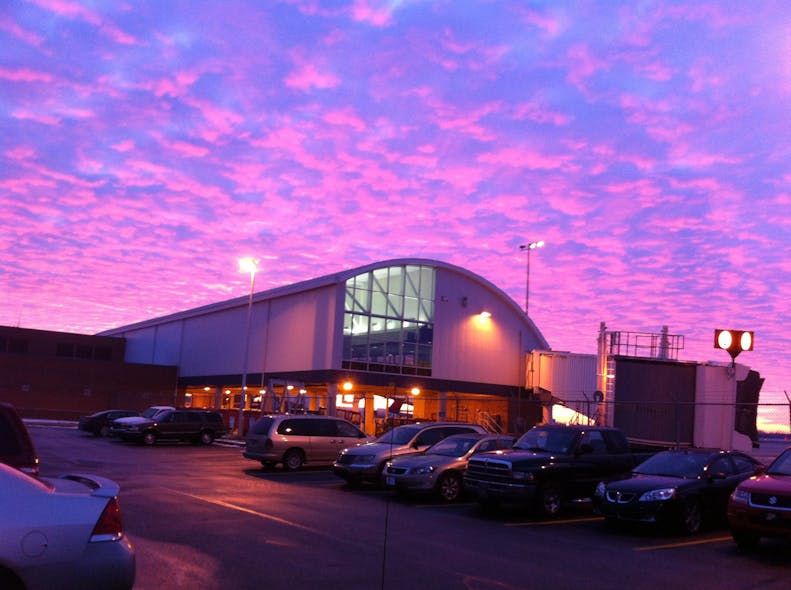 Sunrise Shot from Managers Lot 54f7235c7a6c3