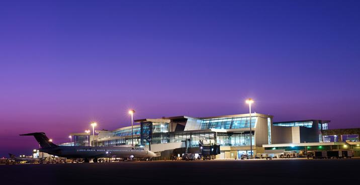 Airline is cutting 79 union jobs and five management and staff positions at the airport as part of a company-wide effort to cut costs through outsourcing.