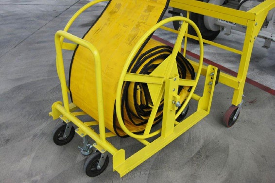 Flat Duct Reel Cart Aviation Pros
