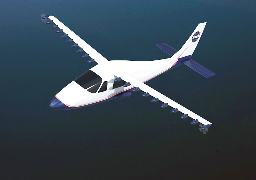 LEAPTech isn't ready for flight yet, but NASA will test the experimental wing by mounting it to a truck and driving it across a dried up lake bed at Edwards Air Force base in California at 70 mph later this year.