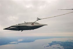 Aerial refueling is likely the last major task for the flying wedge. Aerial refueling is likely the last major task for the flying wedge.