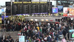 Opponents argue the extra capacity at Europe's third largest airport is not needed and that the airport just outside Germany's financial capital already creates too much noise. Opponents argue the extra capacity at Europe's third largest airport is not needed and that the airport just outside Germany's financial capital already creates too much noise.