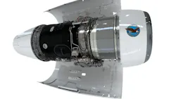 PurePower® PW800 engine with nacelle open PurePower® PW800 engine with nacelle open