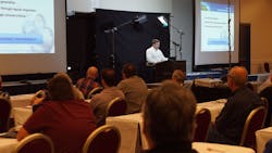 Lee Bartholomew Manager - Customer Support Engineering with Michelin Aircraft Tire Company presents on aircraft tire safety. Lee Bartholomew Manager - Customer Support Engineering with Michelin Aircraft Tire Company presents on aircraft tire safety.