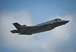 The Lockheed Martin F-35, the fifth-generation fighter aircraft that will makes its first civilian U.S. air show appearance at EAA AirVenture Oshkosh 2015.