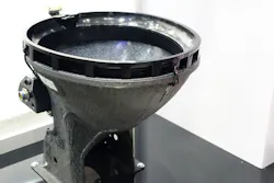 The Revolution is so radical a departure from conventional aircraft toilets that mechanics can service the unit in twenty-seconds—blindfolded. The Revolution is so radical a departure from conventional aircraft toilets that mechanics can service the unit in twenty-seconds—blindfolded.