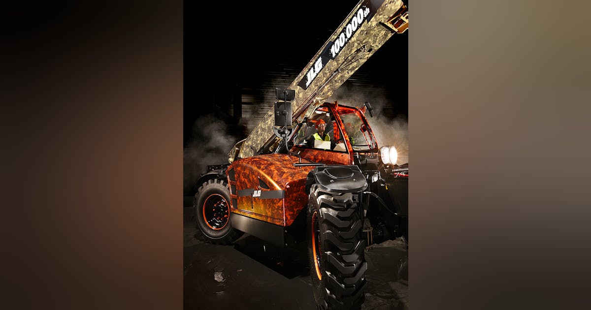 JLG Celebrates Production Of 100,000th Telehandler At Intermat Trade ...