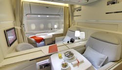 New “premium” seat designs can require extensive rewiring, ductwork changes and reinforced cabin floors. New “premium” seat designs can require extensive rewiring, ductwork changes and reinforced cabin floors.