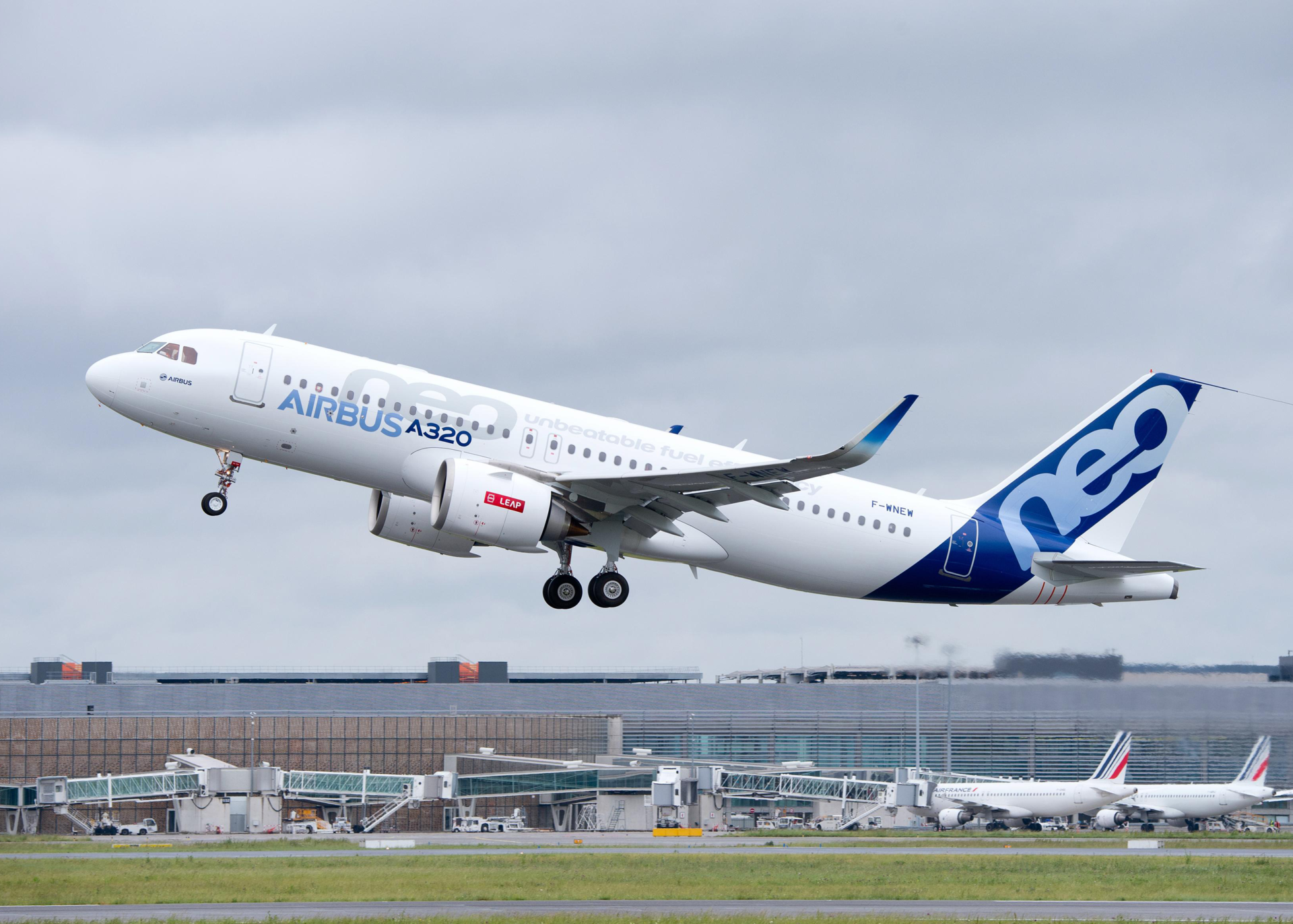 First LEAP powered A320neo takes to the skies 555c8cb2782a7