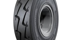 The solid tire Continental CS20 in the new dimensions 6.00-9, 7.00-12, and 7.00-15 is perfectly suited for use on tow tractors at airports.