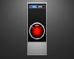 HAL 9000 computer electric eye from 2001: A Space Odyssey