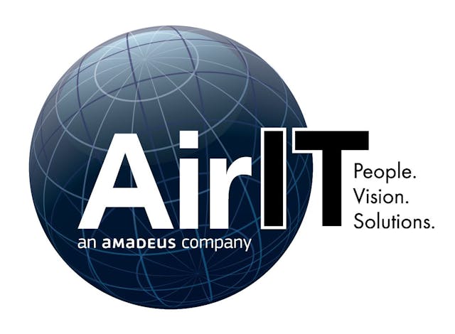 AirIT Amadeus logo with tagline 55806a3430624