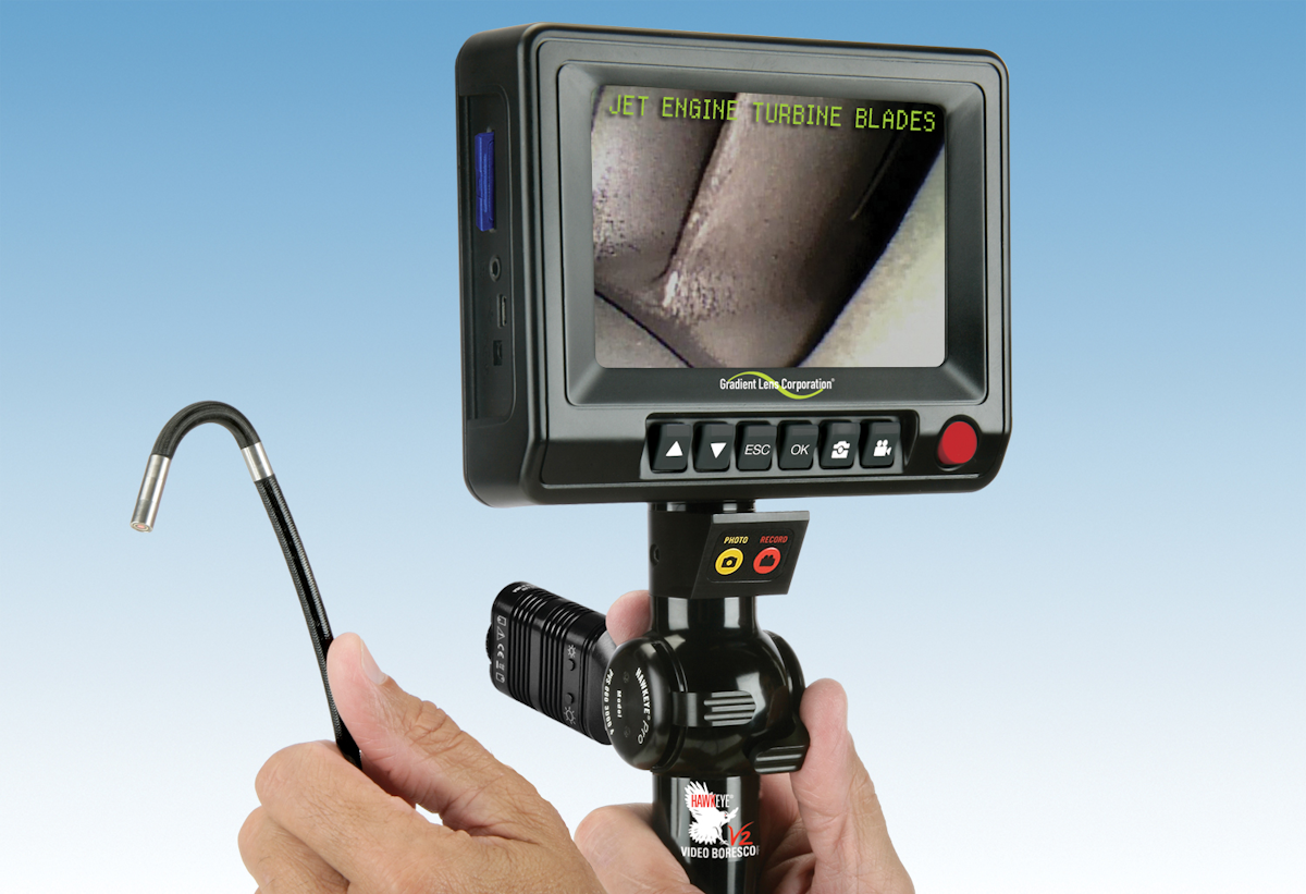 Hawkeye V2 Video Borescopes From Gradient Lens Corporation Aviation Pros