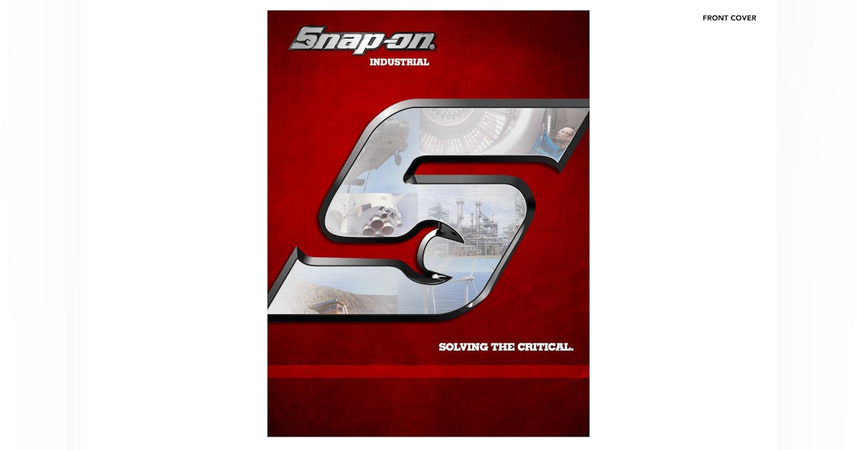 New Snapon Industrial Catalog is Complete Resource for Technicians