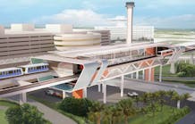For the Tampa International Airport Master Plan, recommendations include a $4 billion modernization and expansion involves a new consolidated rental car facility linked to the main terminal with an automated people mover.