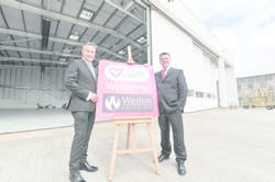 Nick Weston of Weston Aviation with Clive Power of Cork Airport at the announcement of the deal this week, which is Weston’s first base outside the UK. Nick Weston of Weston Aviation with Clive Power of Cork Airport at the announcement of the deal this week, which is Weston’s first base outside the UK.