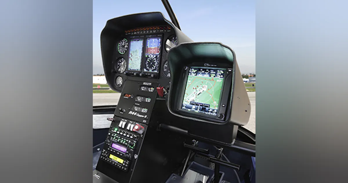 R44 Display Robinson Introduces New R44 & R66 Autopilot and Aspen Primary Flight ...