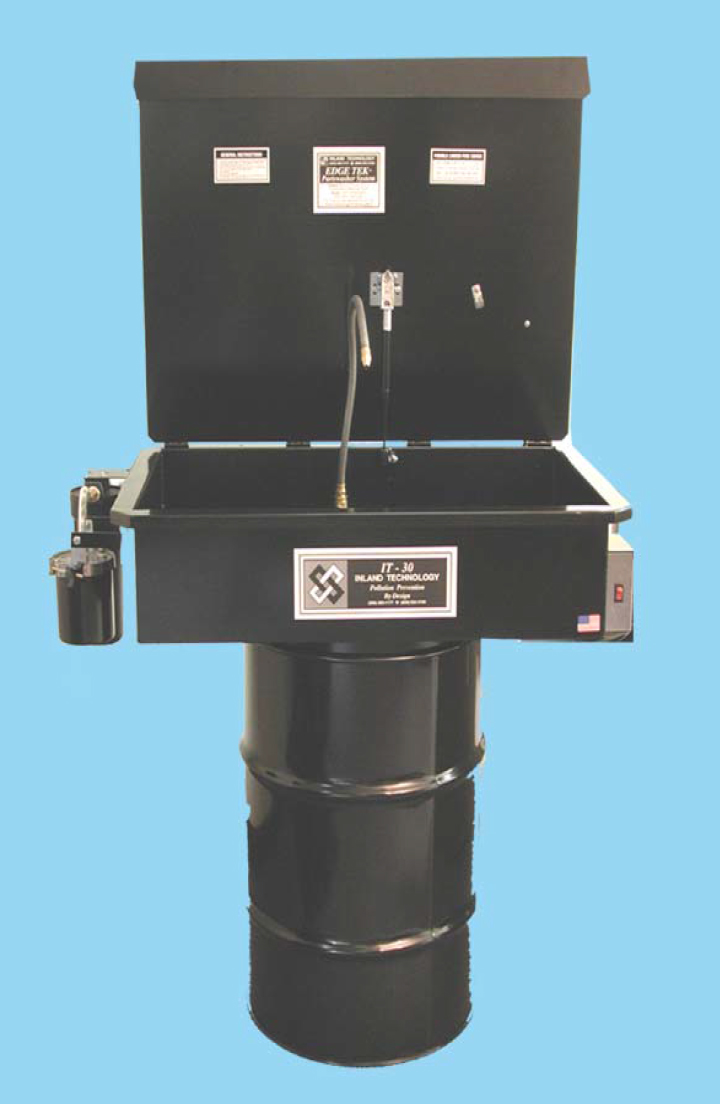 Parts Washer Cleaning System From Inland Technology Inc. Aviation Pros