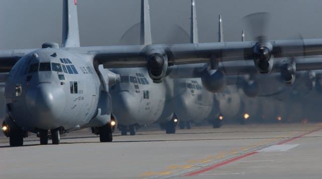 C 130 Lined Up 561e622218041