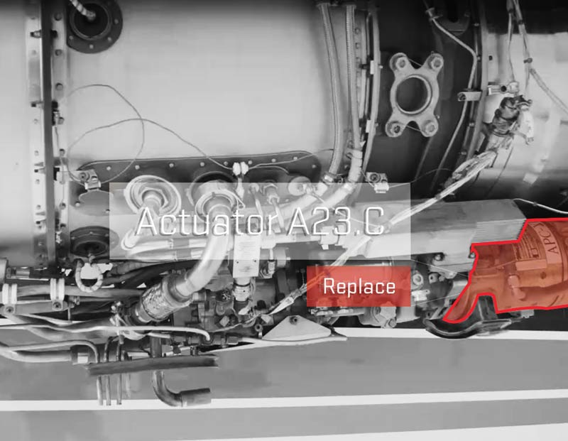 A heads-up display (HUD) can make identifying problems easier in training and bring engine maintenance into the 21st century.