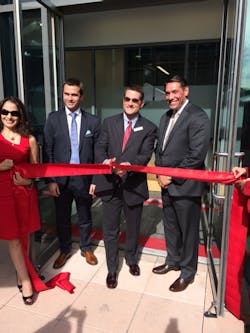 Vice President of Global Sales and Marketing Patrick Moulay, Executive Vice President of Commercial Business Matt Hasik, and Vice President of Latin American Sales Jay Ortiz. Vice President of Global Sales and Marketing Patrick Moulay, Executive Vice President of Commercial Business Matt Hasik, and Vice President of Latin American Sales Jay Ortiz.