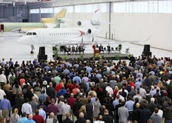 Dassault Falcon Jet Completes New Little Rock Expansion (PRNewsFoto/Dassault Aviation)