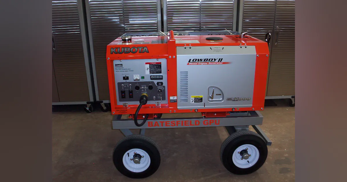 Diesel-Powered GPU | Aviation Pros