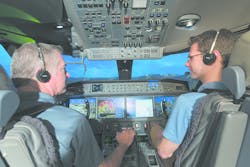 FlightSafety Gulfstream G650 simulator 564cbabc176ab