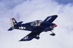 An RV-6A painted in military-style markings. An RV-6A painted in military-style markings.
