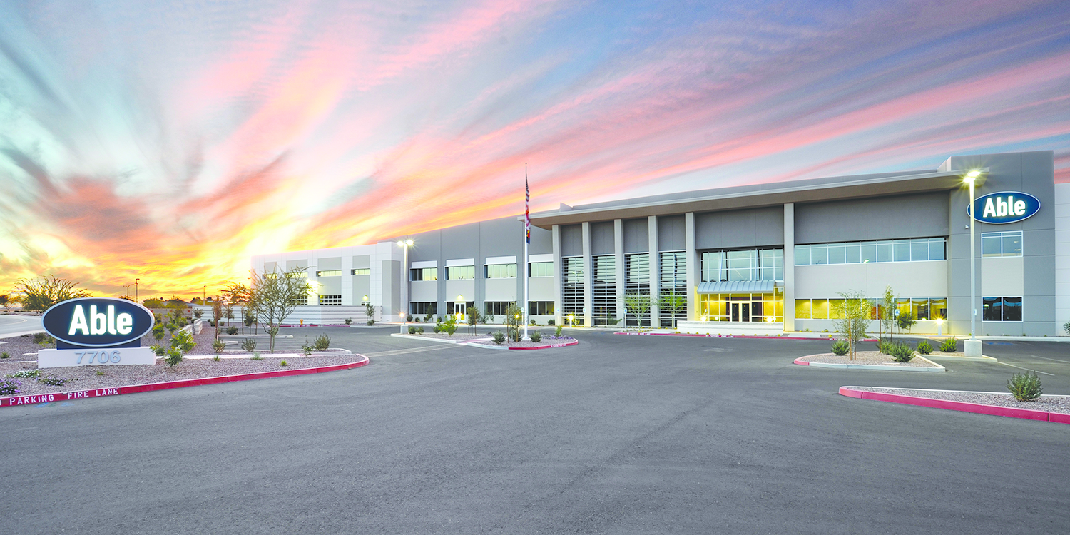 Able Engineering & Component Services Inc. facility in Mesa, Arizona