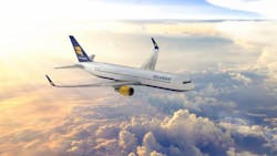 Icelandair will operate a Boeing 767 when its O'Hare flights begin operation in March. Icelandair will operate a Boeing 767 when its O'Hare flights begin operation in March.