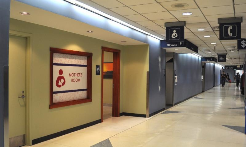 O'Hare now offers four mother's rooms in its terminals.