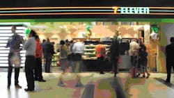 The 7-Eleven at Los Angeles International Airport won for the Best New News & Gift Concept. The 7-Eleven at Los Angeles International Airport won for the Best New News & Gift Concept.