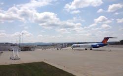 Allegiant Air MD 83 N425NV at Asheville Regional Airport 56cb284d099b0