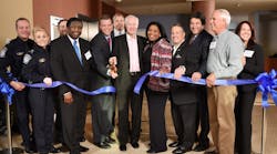 Broward County Mayor Marty Kiar and Sheltair’s Chairman, Founder and CEO Jerry Holland (both holding ceremonial scissors) cutting the ribbon surrounded by elected officials and dignitaries from CBP, Fort Lauderdale-Hollywood International Airport and Sheltair. Broward County Mayor Marty Kiar and Sheltair’s Chairman, Founder and CEO Jerry Holland (both holding ceremonial scissors) cutting the ribbon surrounded by elected officials and dignitaries from CBP, Fort Lauderdale-Hollywood International Airport and Sheltair.