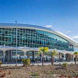 The $316 million San Diego International Airport consolidated Rental Car Center.