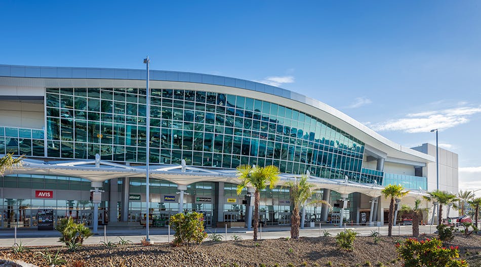 The $316 million San Diego International Airport consolidated Rental Car Center.