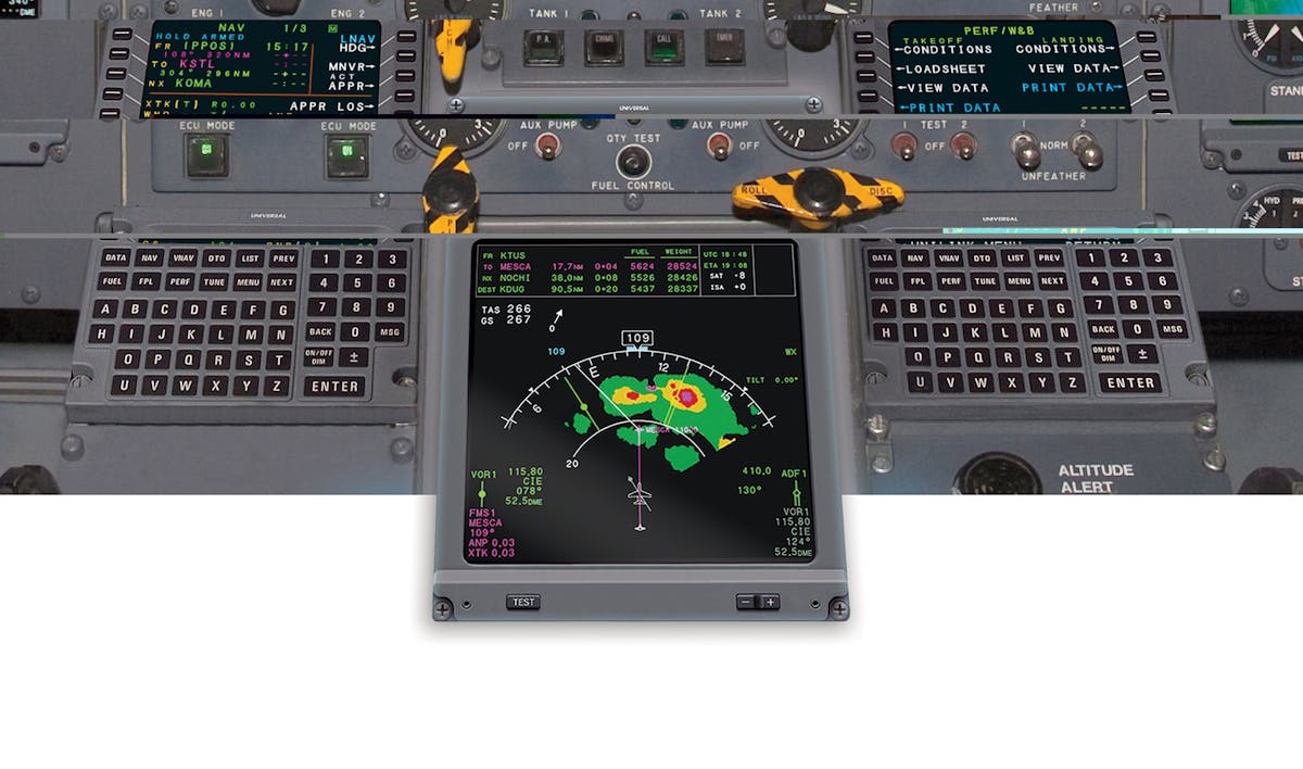 Universal Avionics MFD-890R Multi-Function Display