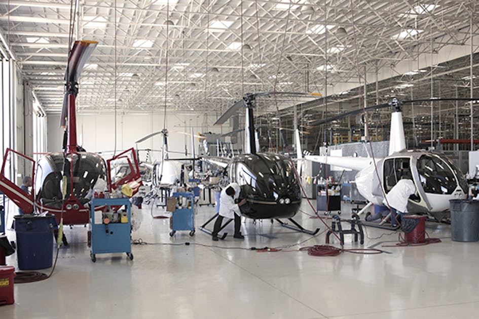 Tour the Robinson Helicopter Company 